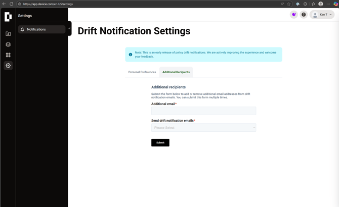 Drift Notification Settings 2