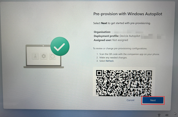 How to pre-provision autopilot devices