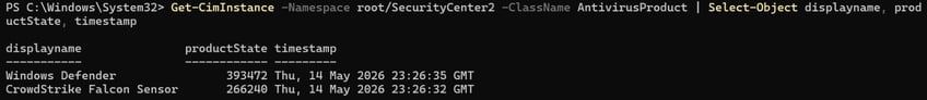 Setting Microsoft Defender to Passive Mode