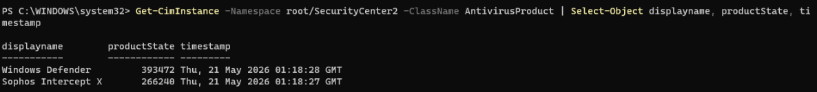 Setting Microsoft Defender to Passive Mode