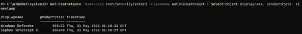 Setting Microsoft Defender to Passive Mode